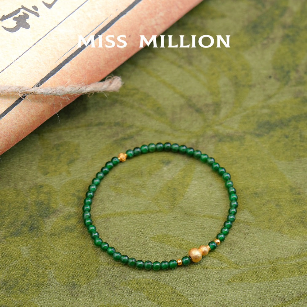 These small, well shaped beads have a characteristic luster