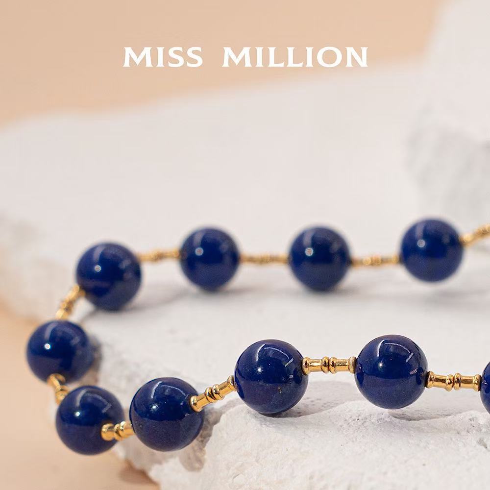 Lapis Lazuli 18K Gold Necklace