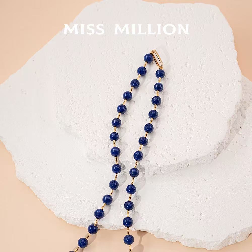 Lapis Lazuli 18K Gold Necklace