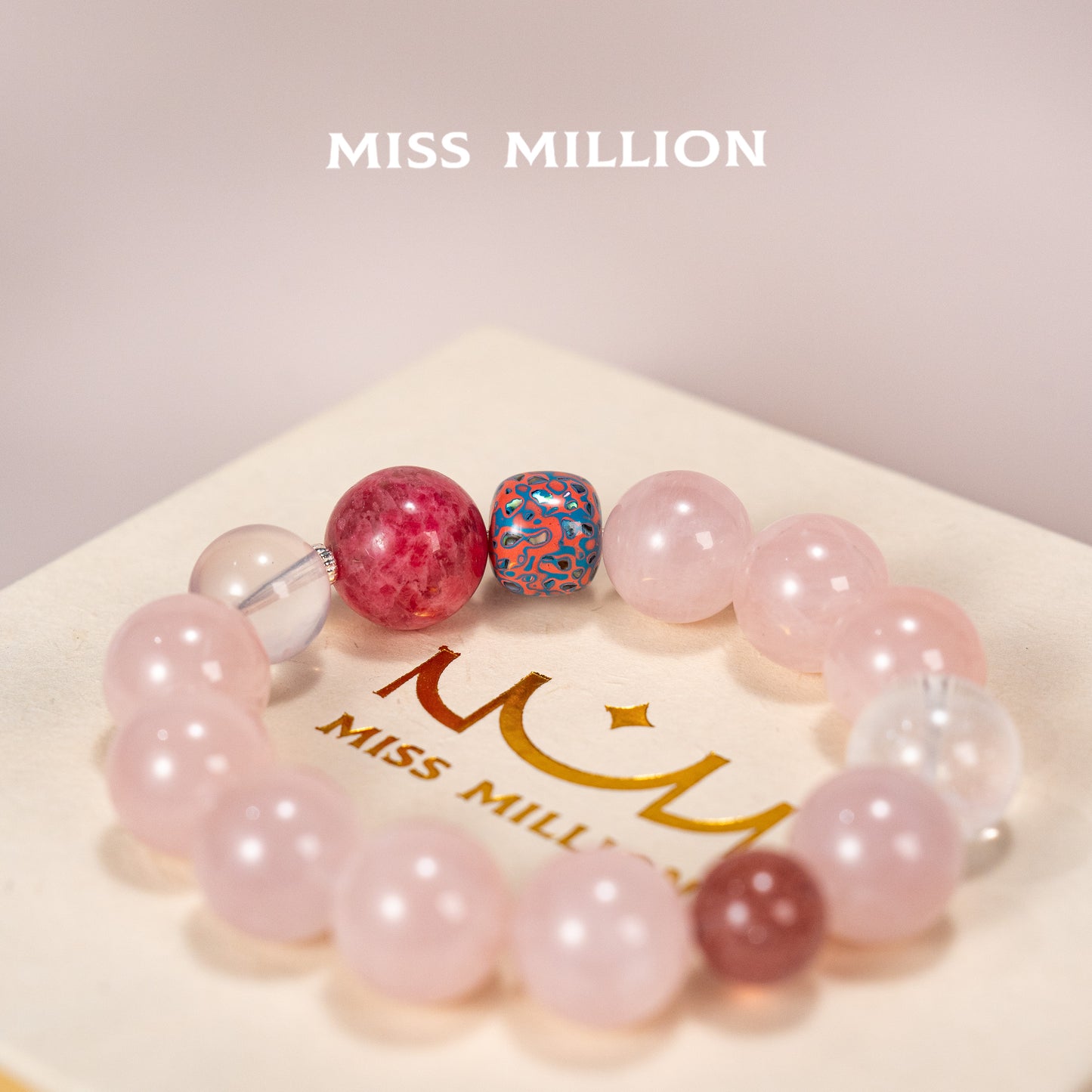 Unleash the power of love and positive energy with our exquisite crystal bracelet. Featuring Madagascar Rose Quartz, the “Love Stone”