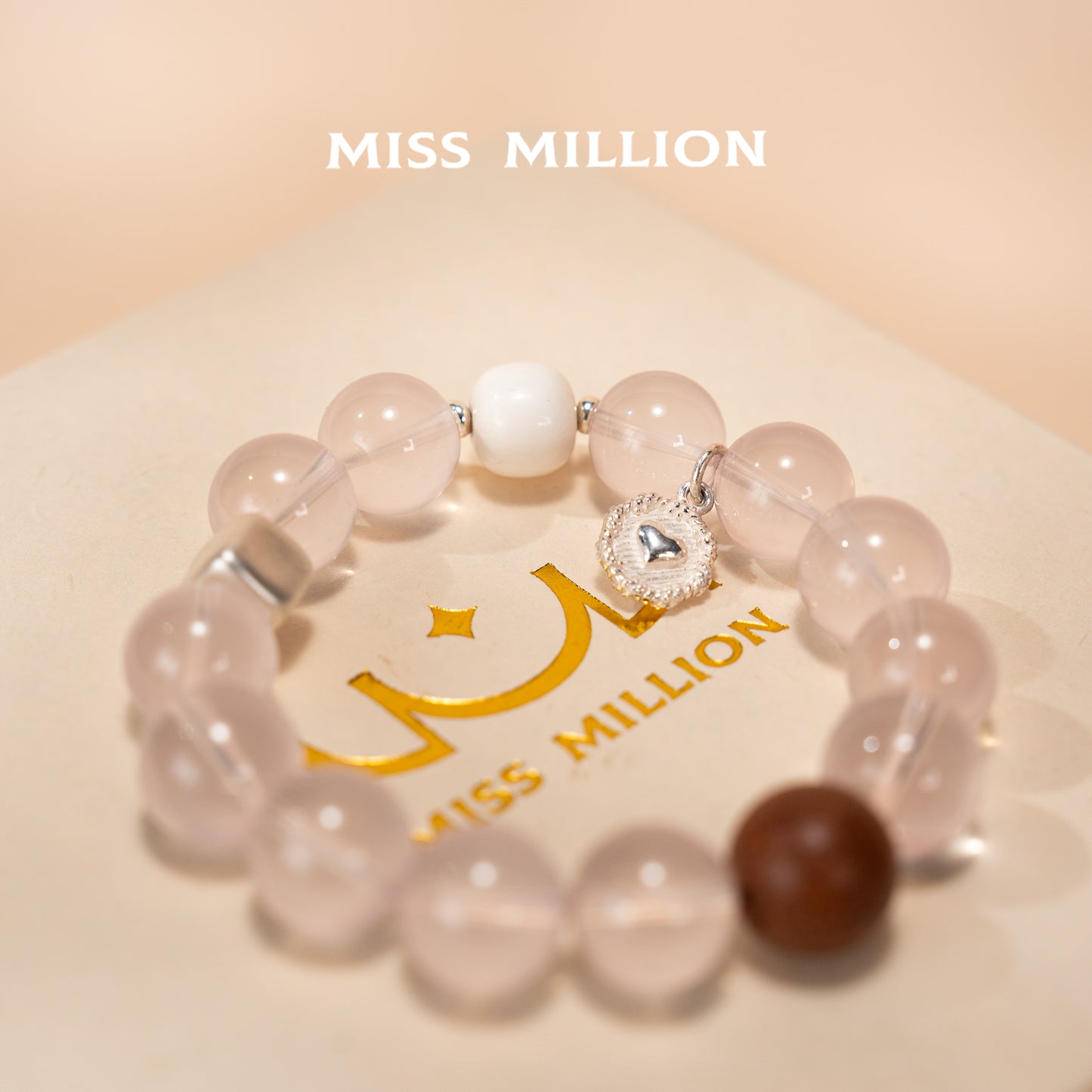 This crystal bracelet is designed to enhance romantic experiences and emotional connections