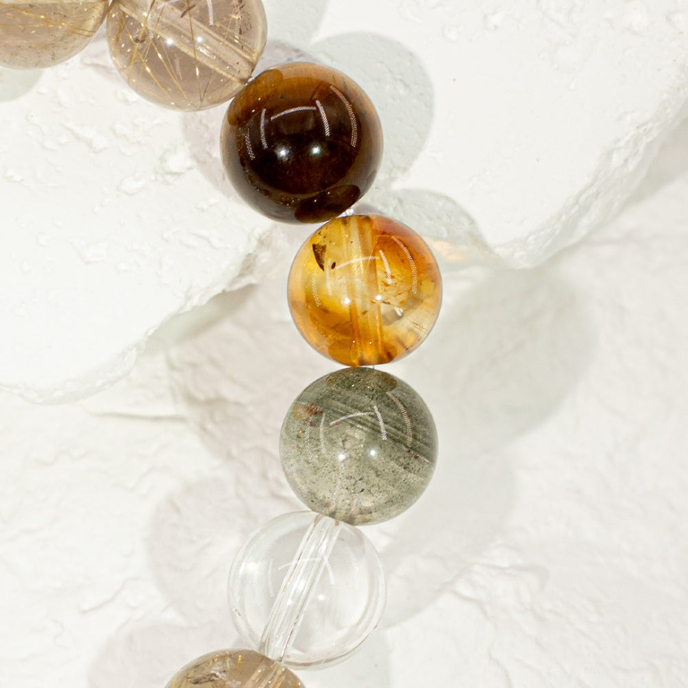 Golden Rutilated Quartz is considered a powerful stone for attracting wealth