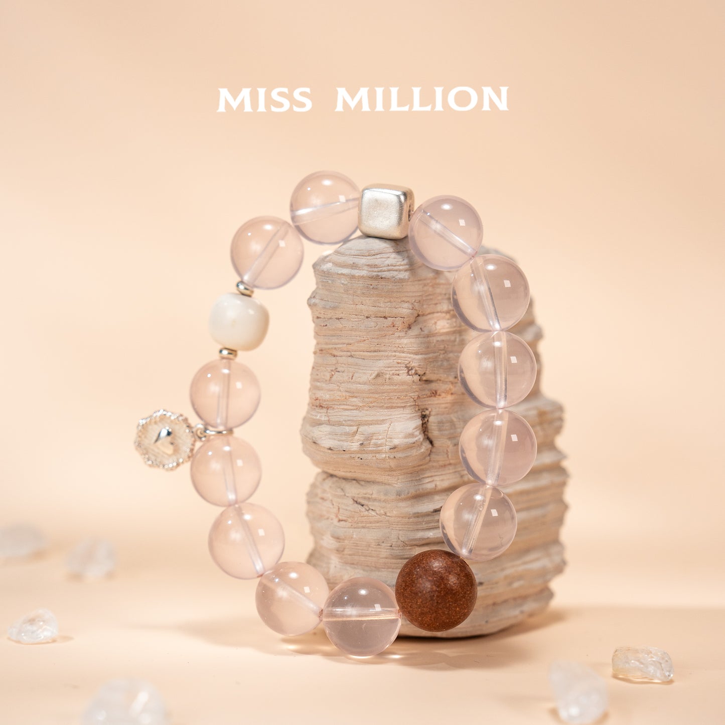 This crystal bracelet is designed to enhance romantic experiences and emotional connections